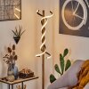 Lampadaire Alvarim LED Écru, Noir, 1 lumière