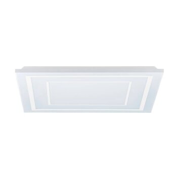 Plafonnier Eglo ALBARCA LED Blanc, 1 lumière, Télécommandes, Changeur de couleurs