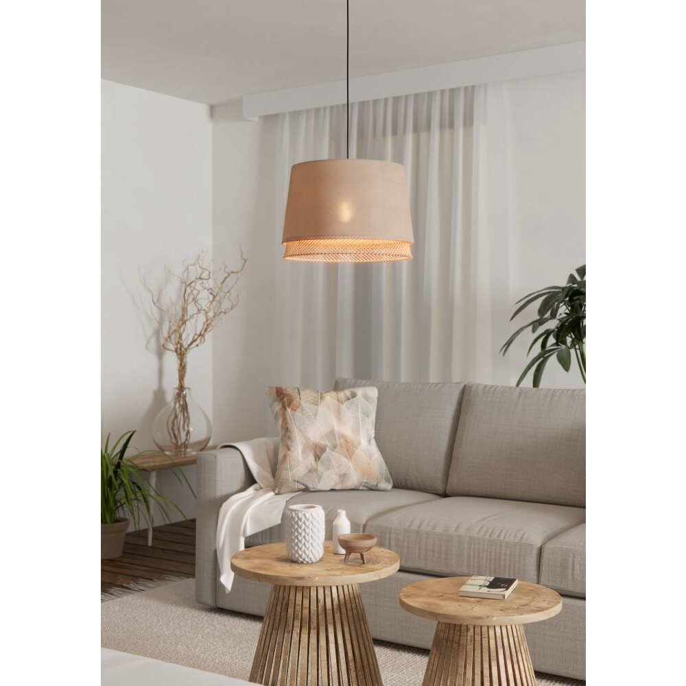 Suspension Eglo TABLEY Noir, 1 lumière main product photo