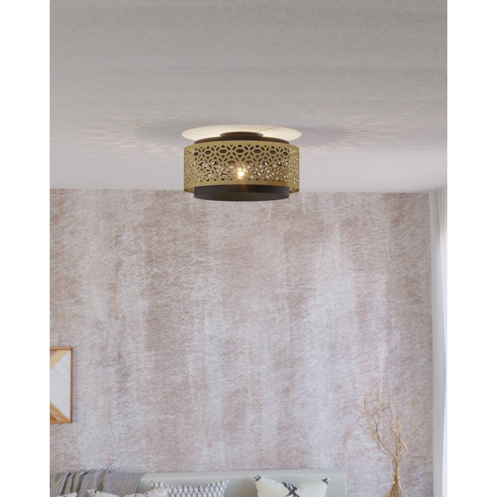 Plafonnier Eglo SANDBACH Noir, 1 lumière main product photo
