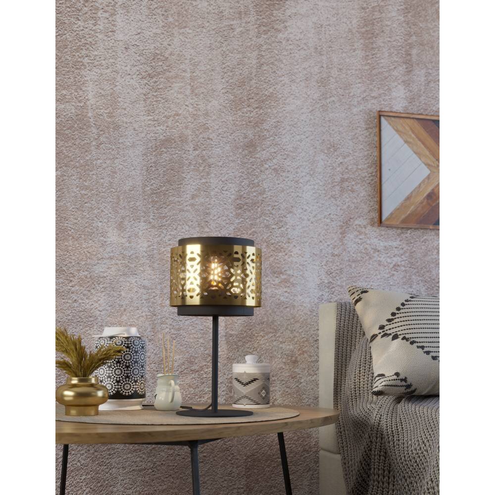 Lampe de table Eglo SANDBACH Noir, 1 lumière main product photo