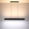 Suspension Eglo ANDREAS-Z LED Noir, 2 lumières, Changeur de couleurs