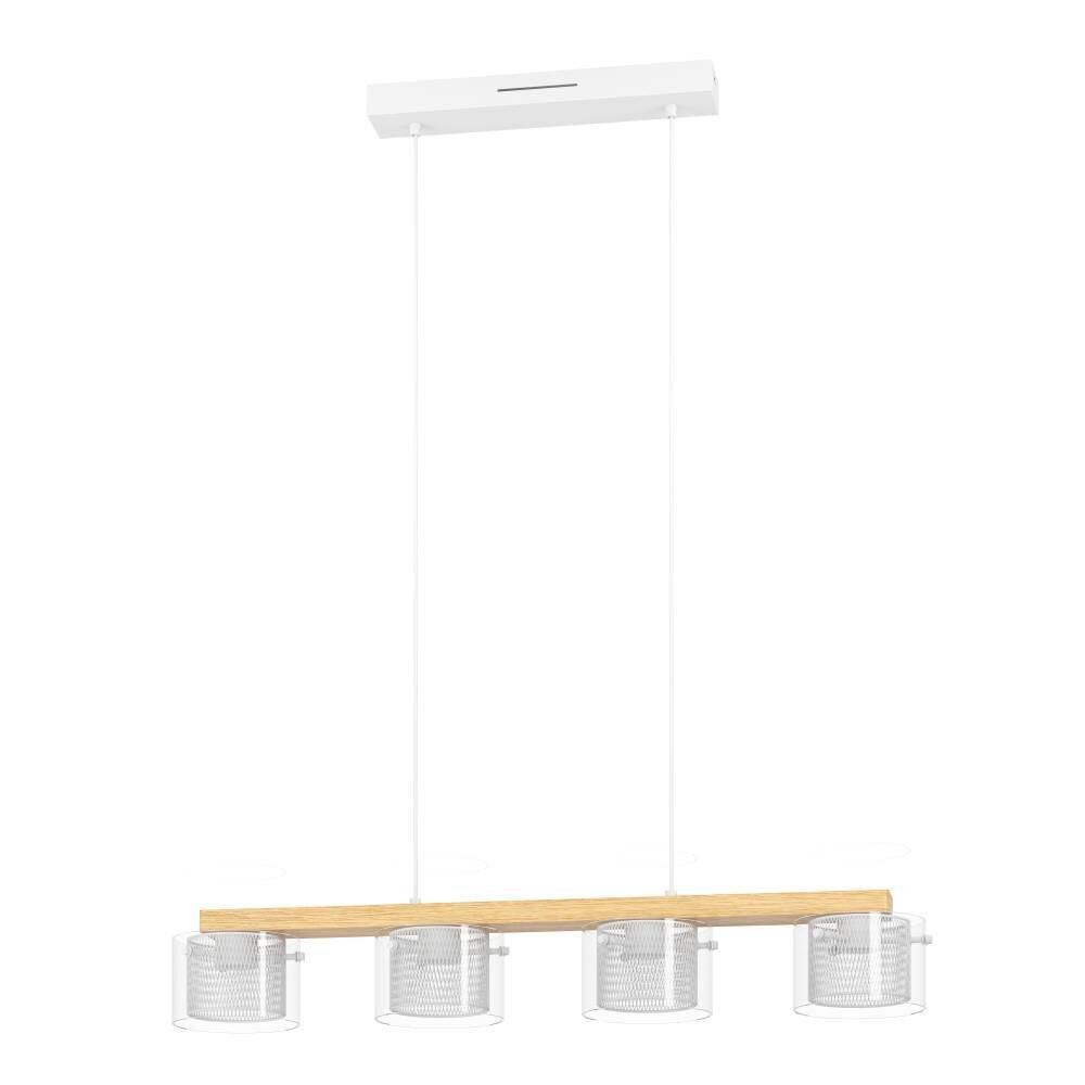 Suspension Eglo PORTICO-Z LED Écru, 4 lumières, Changeur de couleurs main product photo