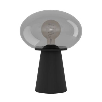 Lampe de table Eglo MADONNINA Noir, 1 lumière
