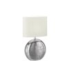 Lampe de table Fischer & Honsel Chambery Nickel mat, 1 lumière