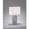 Lampe de table Fischer & Honsel Amiens Nickel mat, 1 lumière