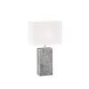 Lampe de table Fischer & Honsel Amiens Nickel mat, 1 lumière