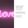 Luminaire déco Leuchten-Direkt NEON-LOVE LED Rose, 1 lumière