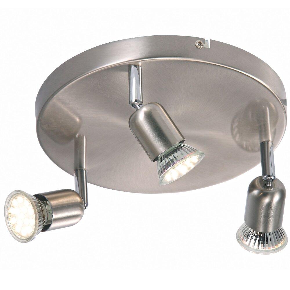 Plafonnier Nordlux AVENUE Acier brossé, 3 lumières main product photo