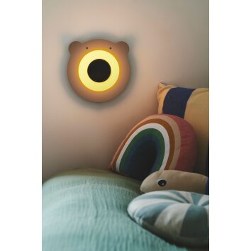 Applique murale Nordlux BRUNABEAR Brun, 1 lumière