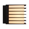 Applique murale d'extérieur Nordlux FLUCTUS Noir, 1 lumière
