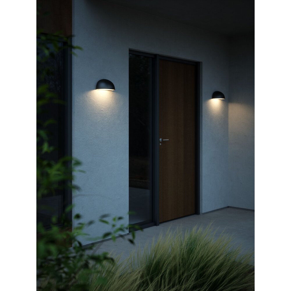 Applique murale d'extérieur Nordlux SCOR Noir, 1 lumière main product photo