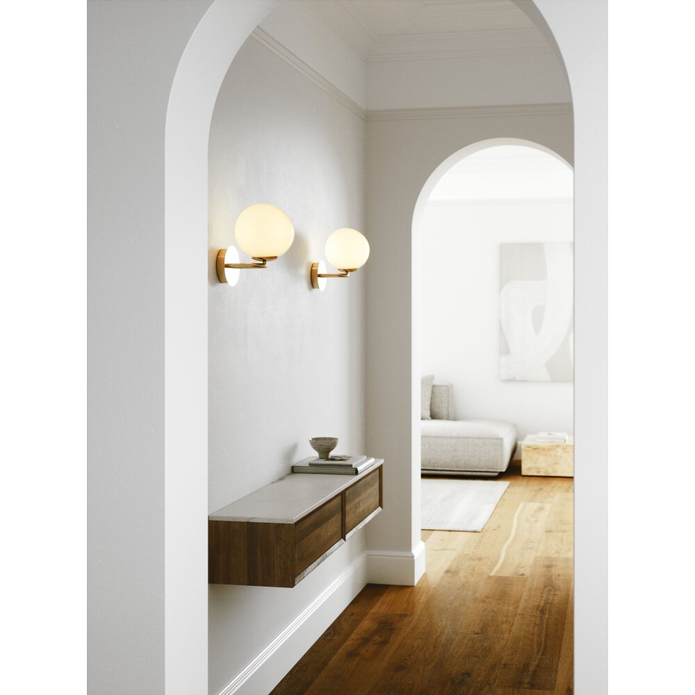 Applique murale Design For The People by Nordlux SHAPES Laiton, 1 lumière main product photo