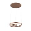 Suspension Trio Marnie LED Brun, 1 lumière