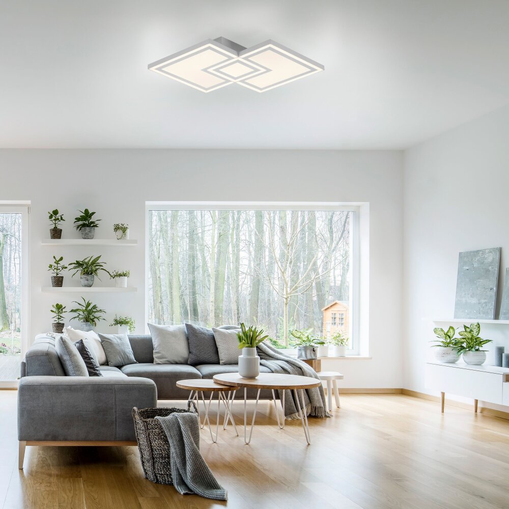 Plafonnier Leuchten-Direkt BEDGING LED Blanc, 1 lumière main product photo