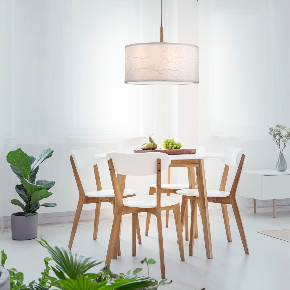 Suspension Leuchten-Direkt GREEN SOFIE Écru, Noir, 1 lumière main product photo