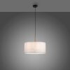 Suspension Leuchten-Direkt GREEN SOFIE Écru, Noir, 1 lumière