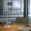 Lampe de table Paul Neuhaus HENSKO LED Argenté, 1 lumière