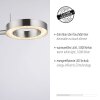 Lampe de table Paul Neuhaus HENSKO LED Argenté, 1 lumière