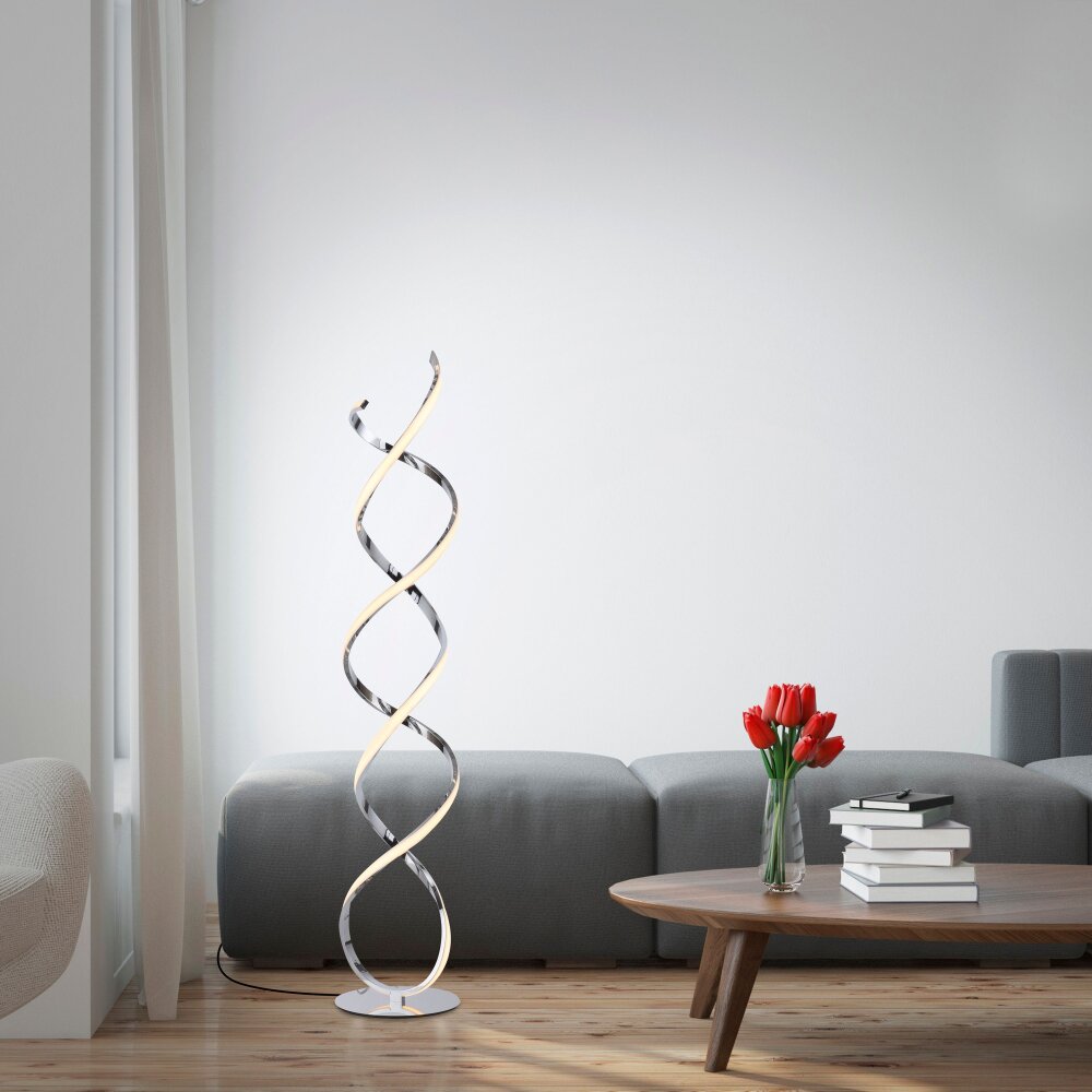 Lampadaire Paul Neuhaus KIRIBI LED Chrome, 1 lumière main product photo