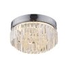 Plafonnier Paul Neuhaus KRISTA LED Chrome, 1 lumière