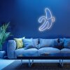 Luminaire déco Leuchten-Direkt NEON-BANANE LED Jaune, Blanc, 1 lumière