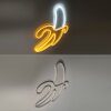 Luminaire déco Leuchten-Direkt NEON-BANANE LED Jaune, Blanc, 1 lumière