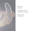 Luminaire déco Leuchten-Direkt NEON-BANANE LED Jaune, Blanc, 1 lumière