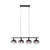 Suspension Leuchten-Direkt ZEA Noir, 4 lumières
