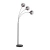 Lampadaire Leuchten-Direkt ZEA Noir, 3 lumières