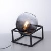 Lampe de table Leuchten-Direkt ZEA Noir, 1 lumière