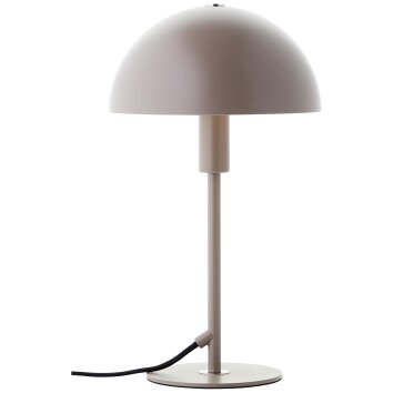 Lampe de table Brilliant Lillian Brun, Gris, 1 lumière