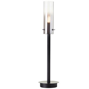 Lampe de table Brilliant Glasini Noir, 1 lumière