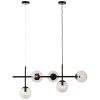 Suspension Brilliant Ariol Noir, 5 lumières