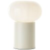 Lampe de table Brilliant Daeny Beige, 1 lumière