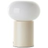 Lampe de table Brilliant Daeny Beige, 1 lumière