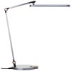 Lampe de table Brilliant Officehero LED Gris, 1 lumière
