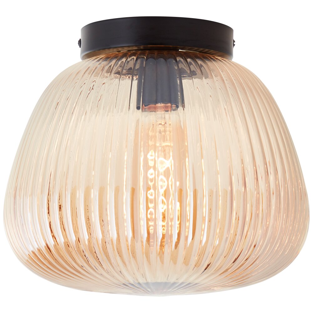 Plafonnier Brilliant Kaizen Noir, 1 lumière main product photo