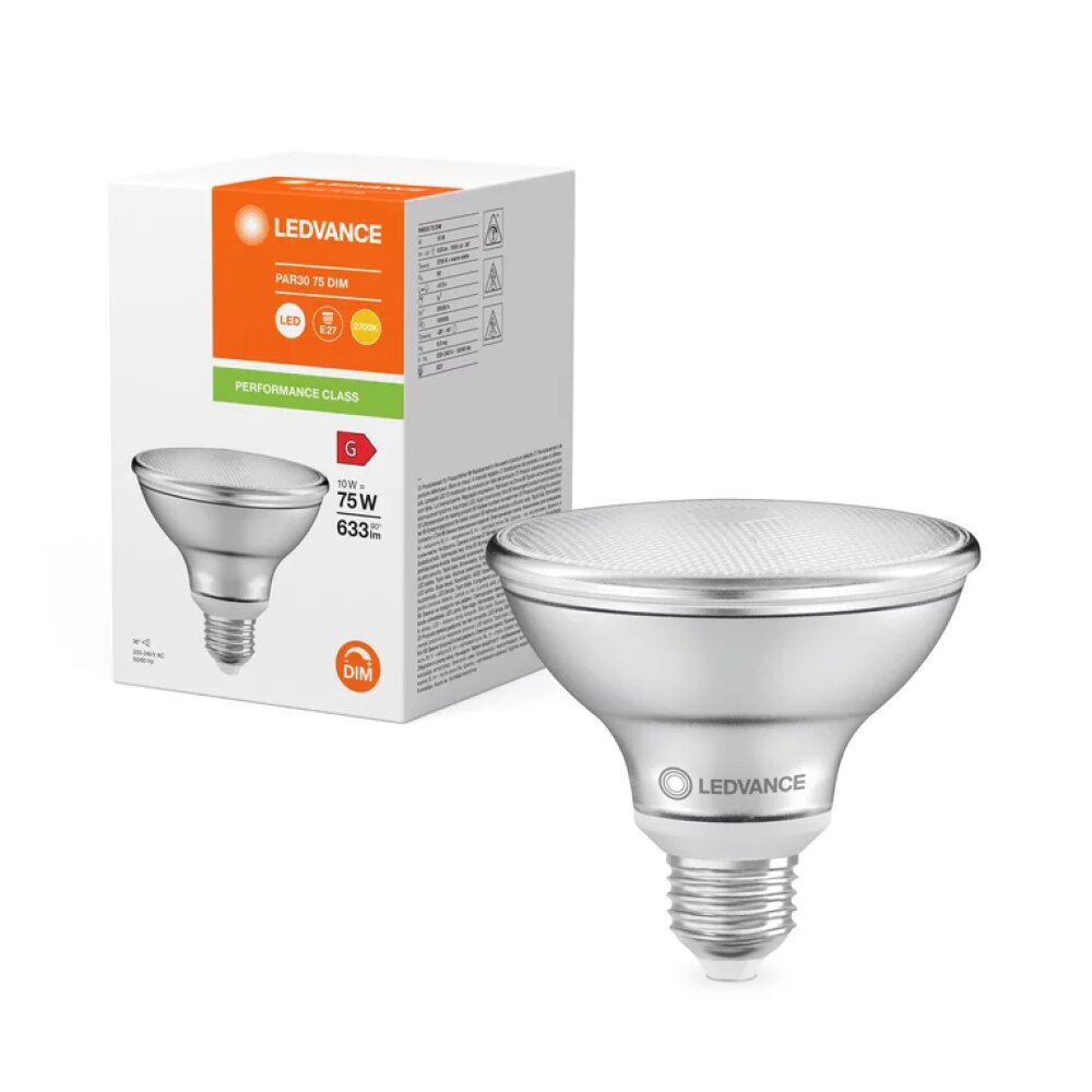 OSRAM PARATHOM® LED E27 10 Watt 2700 Kelvin 633 lumen main product photo
