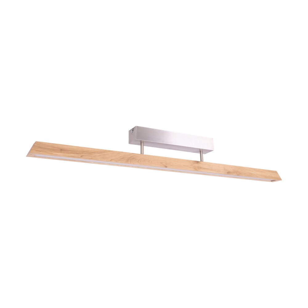 Plafonnier Llevallol LED Écru, Nickel mat, 1 lumière main product photo