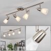 Plafonnier Lejsta Nickel mat, 4 lumières Plafonnier Lejsta Nickel mat, 4 lumières
