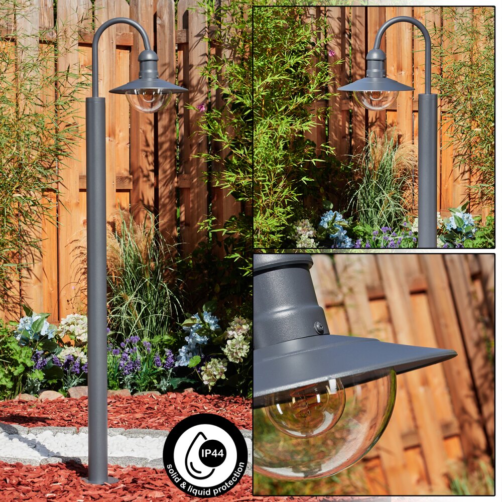 Borne lumineuse Elima Anthracite, 1 lumière main product photo