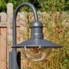 Borne lumineuse Elima Anthracite, 1 lumière