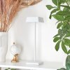 Lampe de table Algeraz LED Blanc, 1 lumière