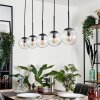 Suspension - Verre Gastor Clair, 5 lumières
