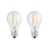 Lot de 2 Osram LED E27 6 Watt 2700 Kelvin 806 Lumen
