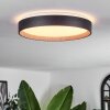 Plafonnier Sassemte LED Blanc, 1 lumière