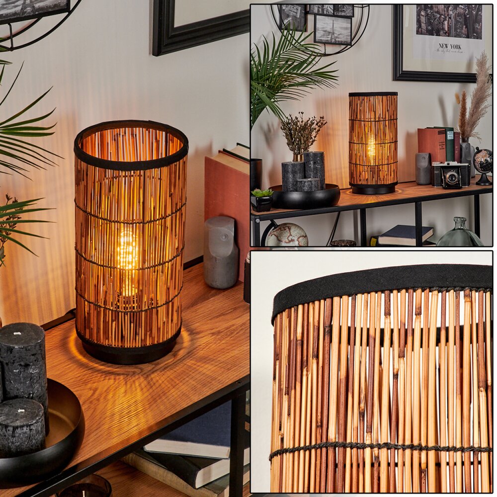 Lampe de table Maili Noir, 1 lumière main product photo