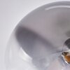 Plafonnier - Verre Chehalis Clair, Fumé, 5 lumières