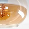 Plafonnier - Verre Apedo Laiton, 1 lumière